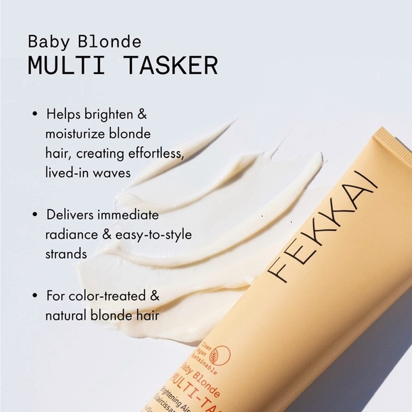 Fekkai Baby Blonde Multi Tasker Brightening Air Dry Creme 5oz - Picture 3 of 3